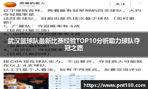 武汉篮球队最新比赛经验TOP10分析助力球队夺冠之路